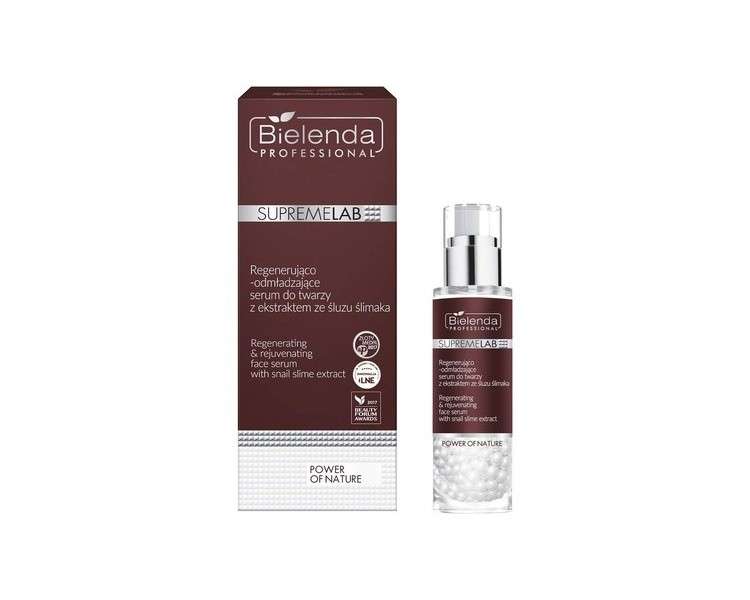 BIELENDA PROFESSIONAL SupremeLab Power Of Nature Face Serum with Snail Extract 30g