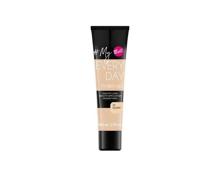 Bell My Every Day Make-Up Foundation 5 Skin Tones 01-135 Ivory