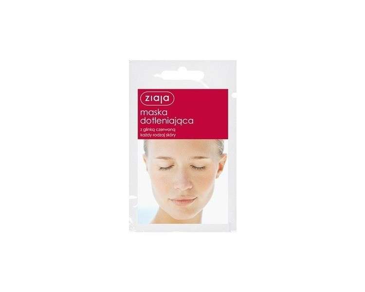 Ziaja Oxygenating Face Mask with Red Clay 7ml