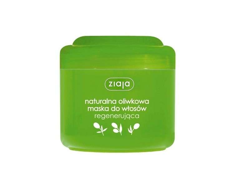 ZIAJA Natural Olive Oil Regenerating Hair Mask for All Hair Types 200ml