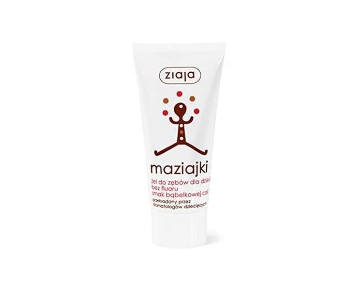 Ziaja Fluoride-Free Children's Tooth Gel 50ml