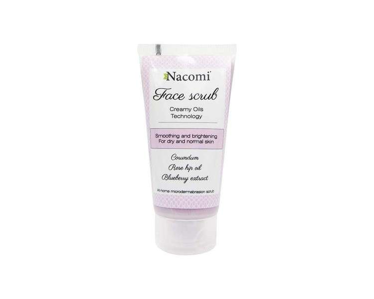 Nacomi Natural Smooth and Brightening Face Scrub 85ml