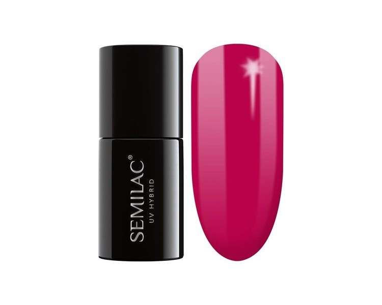 Semilac UV Nail Polish Elegant Raspberry 7ml