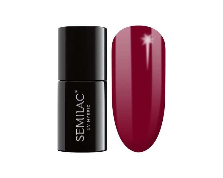 Semilac UV Nail Polish Deep Red 071 7ml