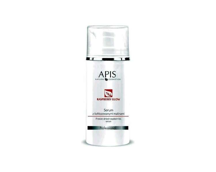 APIS Raspberry Glow Serum with Freeze Dried Raspberries, Ceramide and Hydromanil Complex 100ml