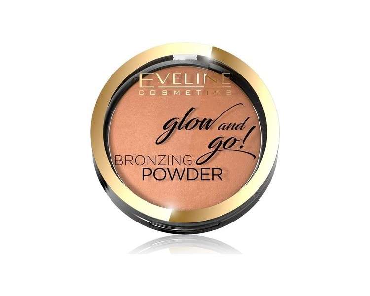 Eveline Cosmetics In Stone Glow & Go No 02 Bronzer Powder 9ml