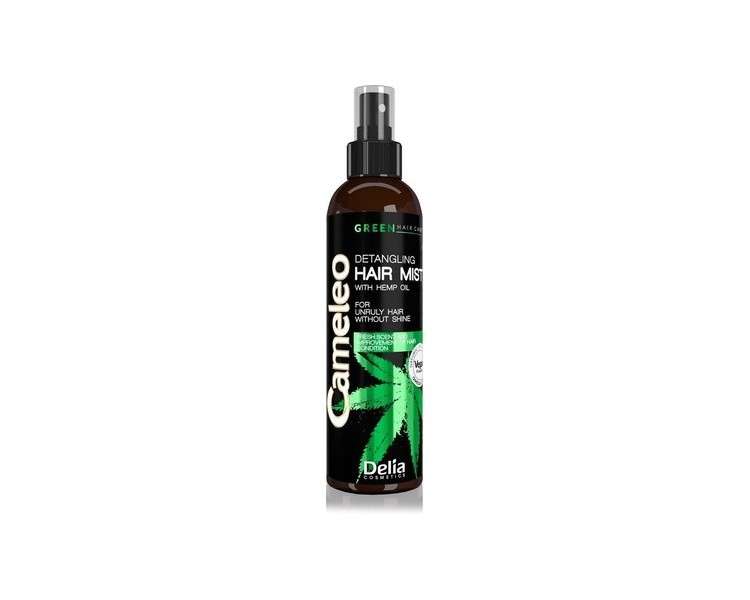 Cameleo Green Mist with Hemp Oil Vegan Friendly Hair Spray 200ml