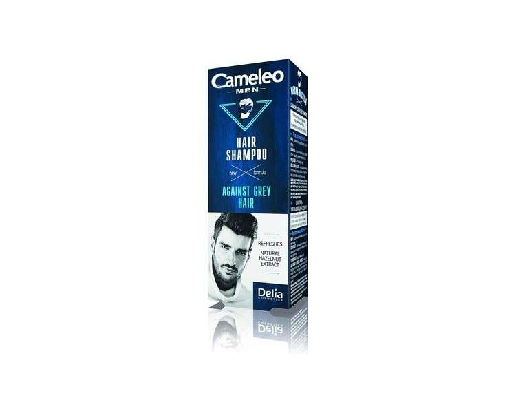 Cameleo Men Shampoo Against Grey Hair with Natural Hazelnut Extract 150ml