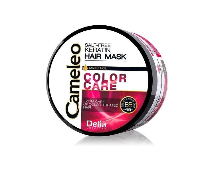 Cameleo Colour Care Mask Keratin Hair Mask with Marula Oil for Color Treated Hair 200ml