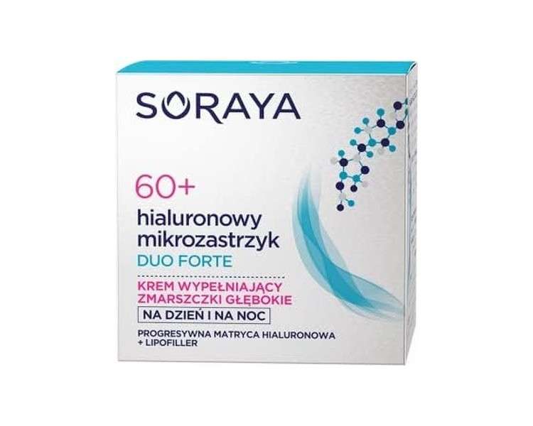 Soraya Duo Forte Hyaluronic Micro-injection 60+ Filling Cream for Day/Night 50ml