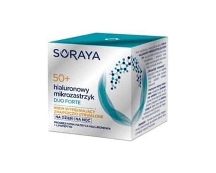 Soraya Duo Forte Hyaluronic Micro-injection 50+ Filling Cream for Day/Night 50ml