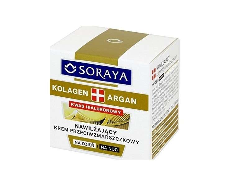 SORAYA Collagen & Argan Moisturizing Anti-Wrinkle Cream Day and Night 50ml