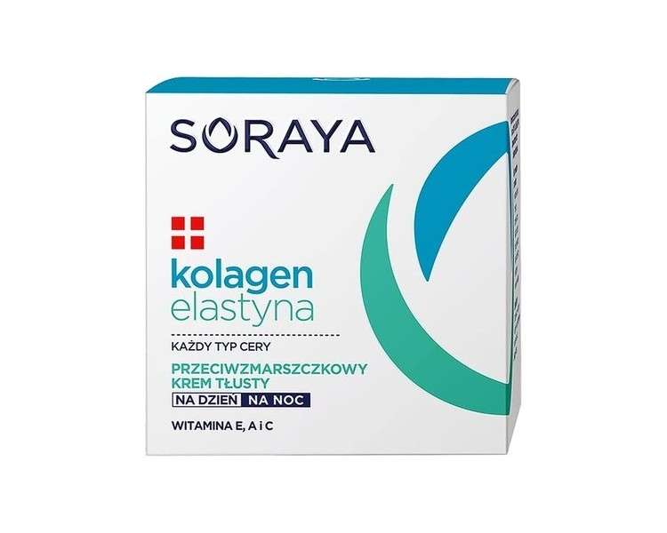 Soraya Collagen and Elastin Anti-Wrinkle Rich Cream 50ml