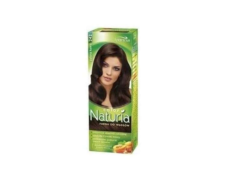Joanna Naturia Hair Dye 242 Roasted Coffee