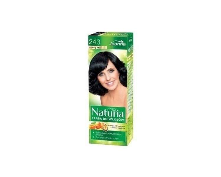 NATURIA COLOR Black Hair Dye without Ammonia