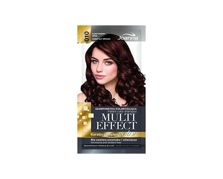 Joanna Multi Effect Coloring Tint 10 Chestnut Brown 35g