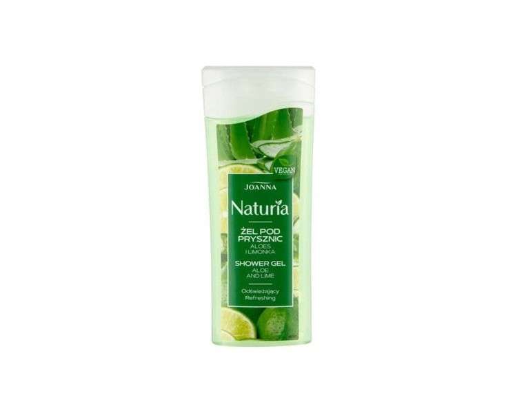 Joanna Naturia Energizing Shower Gel Aloe and Lime 100ml