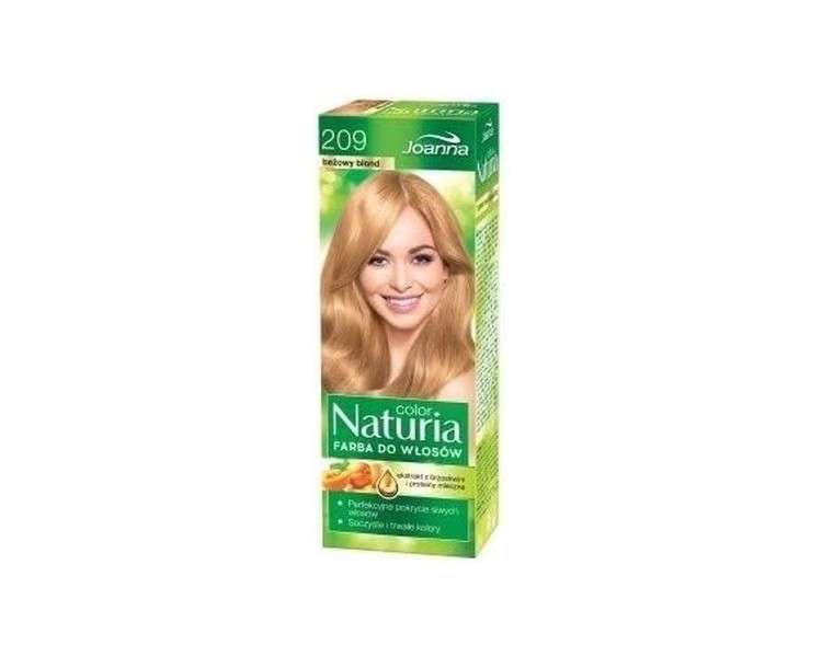 Joanna Naturia Hair Dye 209 Beige Blond