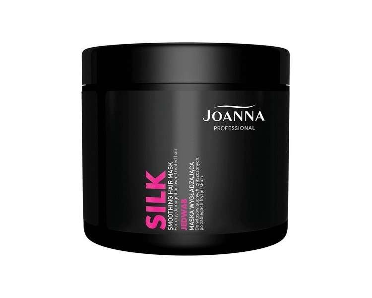 Joanna Professional Silk Protein Hair Mask Smoothing Hair Products with Silk Proteins 500g