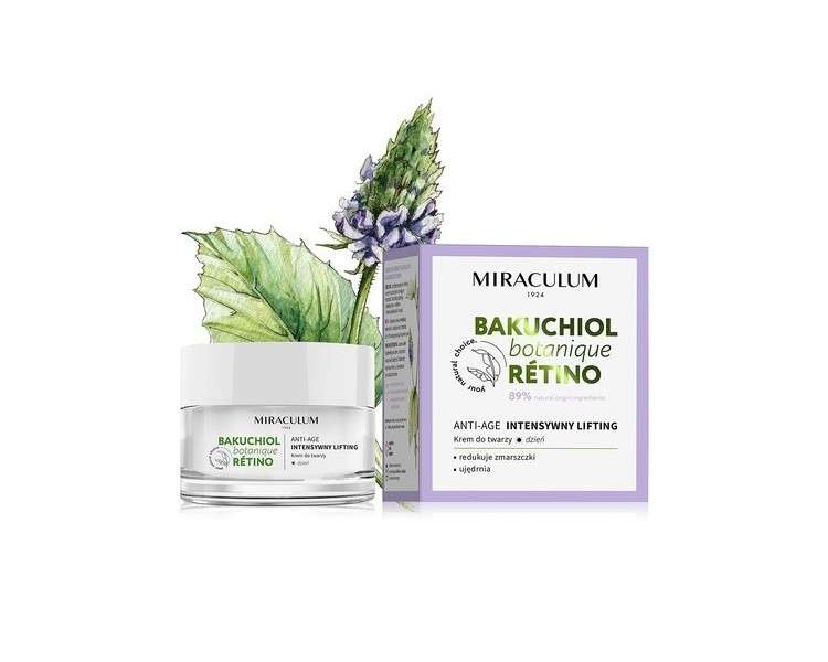 Miraculum Bakuchiol Anti-Aging Lifting Day Cream with SPF 50ml