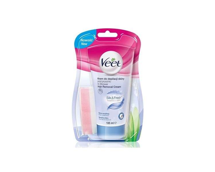 VEET Hair Removal Cream for Sensitive Skin 135ml