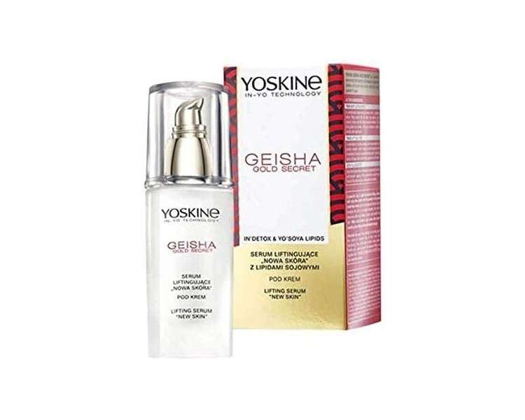 Yoskine Geisha Gold Secret Anti-Wrinkle Lifting Serum New Skin Day & Night 30ml