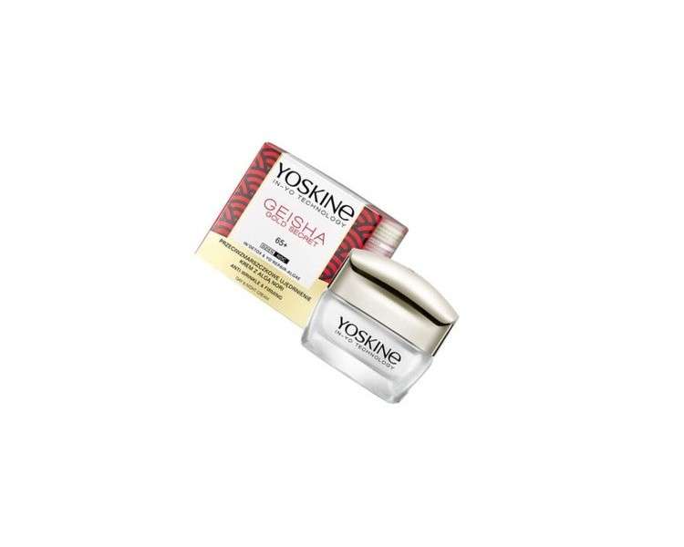 Yoskine Geisha Gold Secret Anti-Wrinkle Face Cream with Nori Algae 50ml