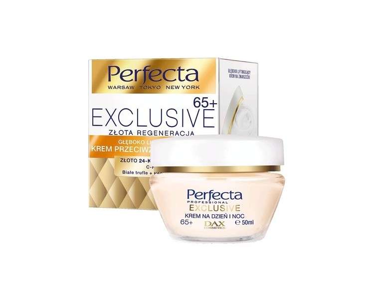 Perfecta Exclusive Gold Regeneration Deep Lifting Cream with Ceramides 65+