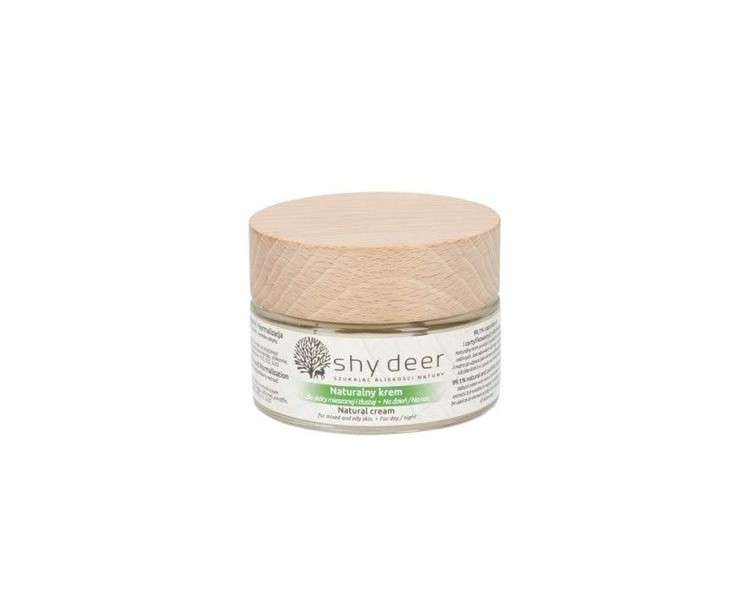 Shy Deer Natural Cream for Combination and Oily Skin 50ml