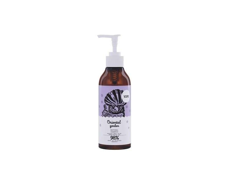 Yope Natural Shampoo Oriental Garden Sandalwood for Dry and Damaged Hair 300ml