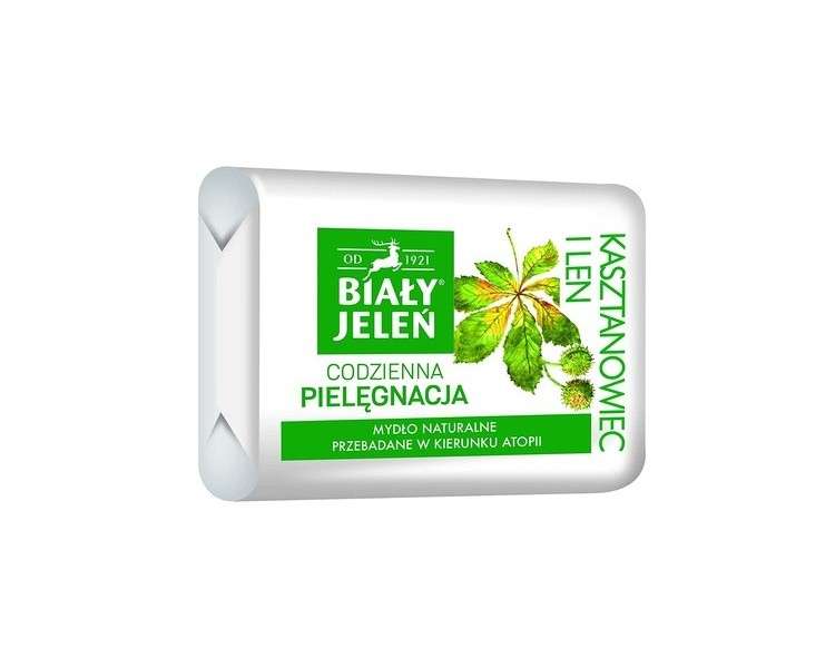 BIALY JELEN PREMIUM Hypoallergenic Bar Soap with Chestnut Extract 100g