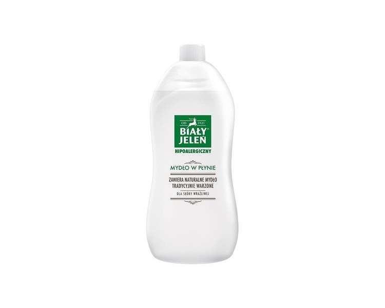 Hypoallergenic White Liquid Soap Refill 1L