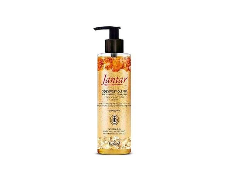 Farmona Jantar Nourishing Bath and Shower Gel with Amber Essence and Colloidal Gold