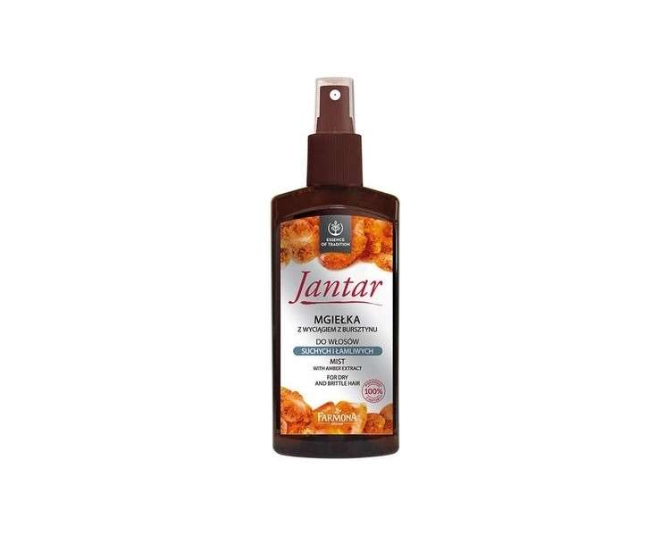 Farmona Jantar Mist Spray Conditioner with Amber Extract for Dry Brittle Hair 200ml