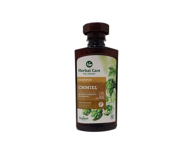 Herbal Care Hops Shampoo for Weak and Volumeless Hair by Farmona