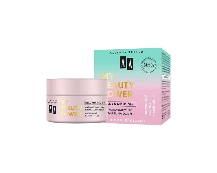 AA My Beauty Power Niacinamide 5% Antioxidant Cream-Gel 50ml