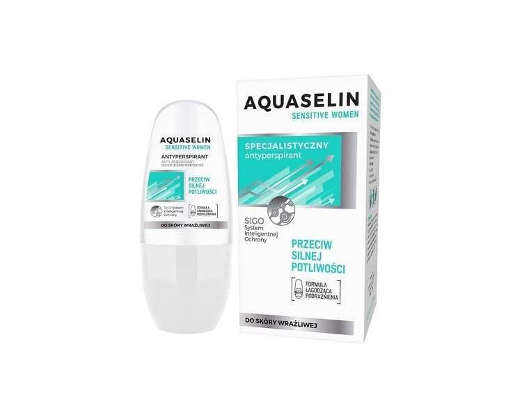 Aquaselin Sensitive Women Special Antiperspirant Roll-On 50ml