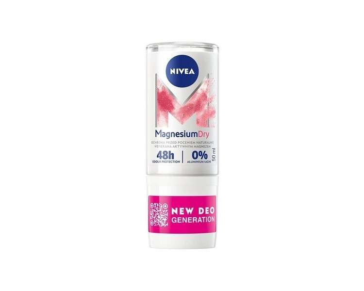 Nivea Magnesium Dry Antiperspirant Roll-On 50ml