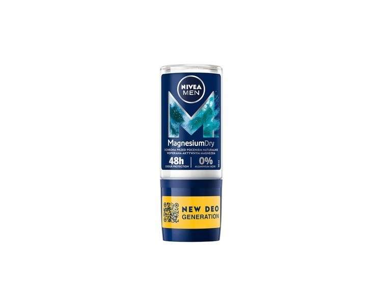 NIVEA MEN Magnesium Dry Antiperspirant Roll-on 50ml