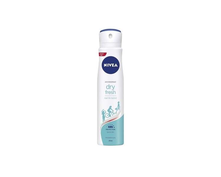 Nivea Antiperspirant Dry Fresh Spray 250ml