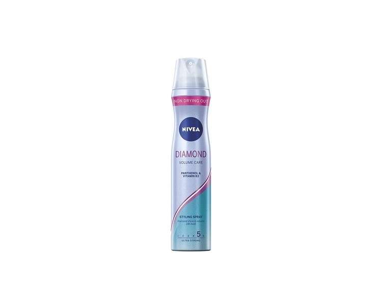 Nivea Diamond Volume Care 250ml - Hair Spray for Women