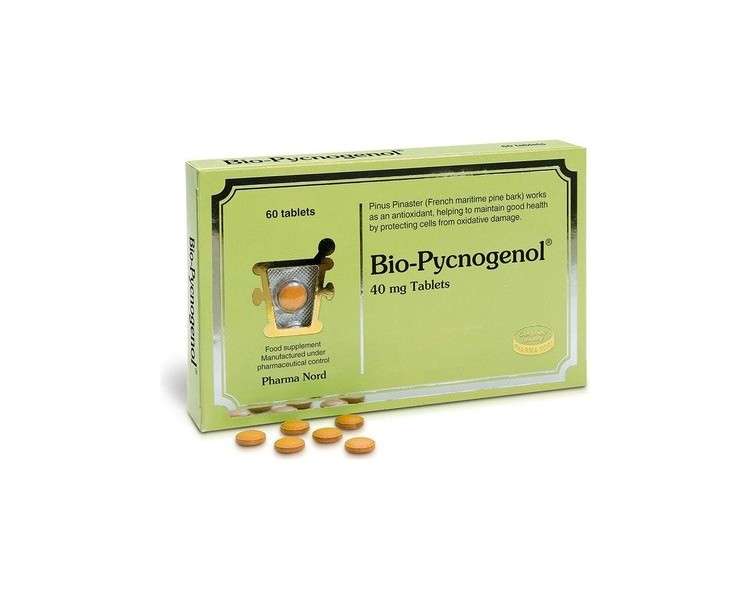 Pharma Nord Bio-Pycnogenol 40mg 60 Tablets