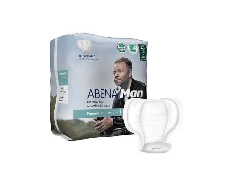 Abena Man Premium Incontinence Protection Sizes 0 to 2 Formula 0 15 Pieces
