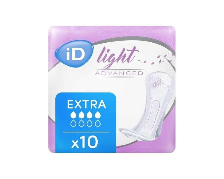 iD Light Advanced Incontinence Pads for Women Extra