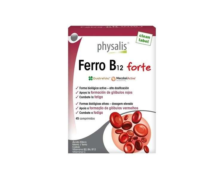 Physalis Ferro B12 Forte 45 Tablets 31g