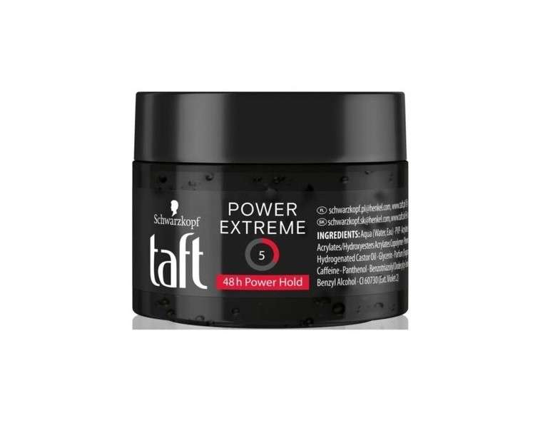 Schwarzkopf Taft Hair Gel Power Extreme 250ml