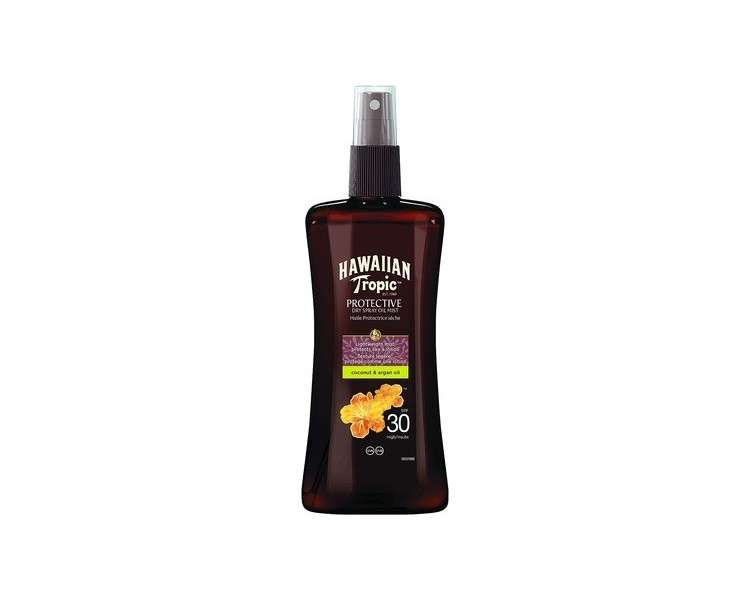 Hawaiian Tropic Coconut & Argan dry oil SPF30 spray 200ml