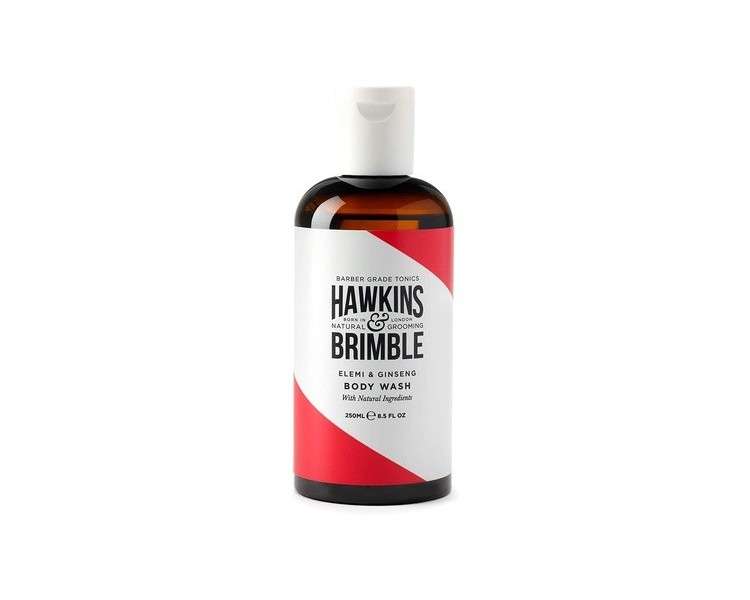 Hawkins & Brimble Men's Shower Gel 250ml - Hydrating Shower Gel with Natural Aromas