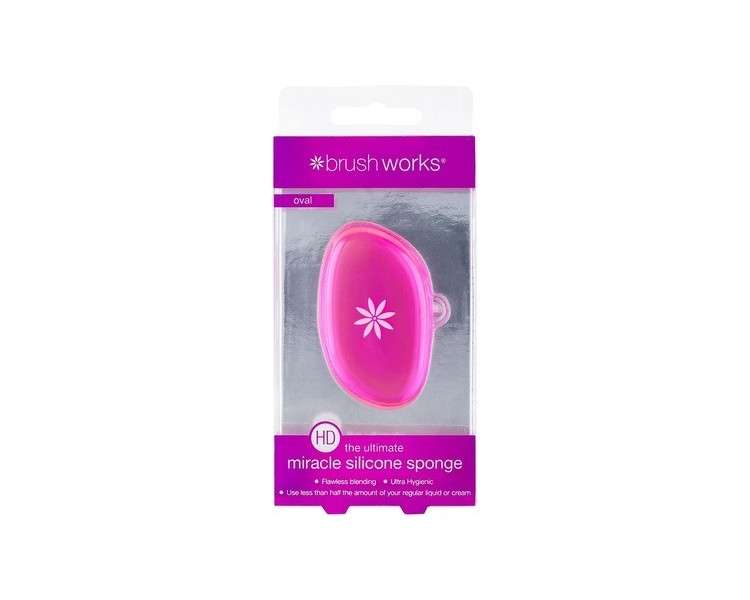 Brushworks HD Miracle Silicone Oval Sponge