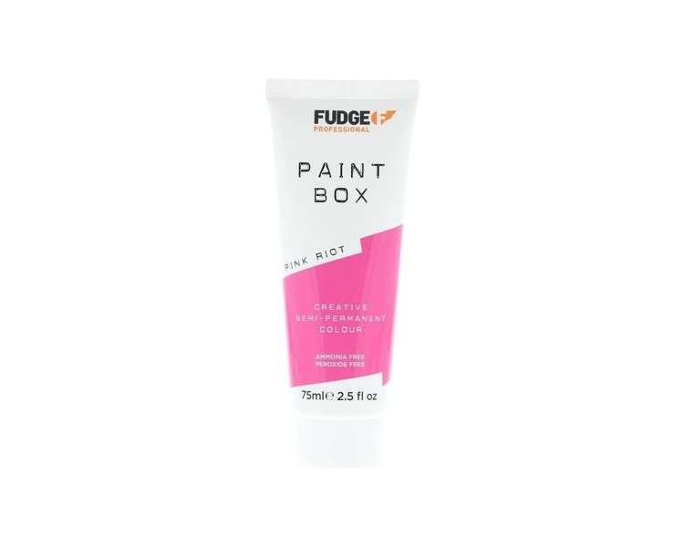 Fudge Professional Paint Box Pink Riot Hair Colour 75ml